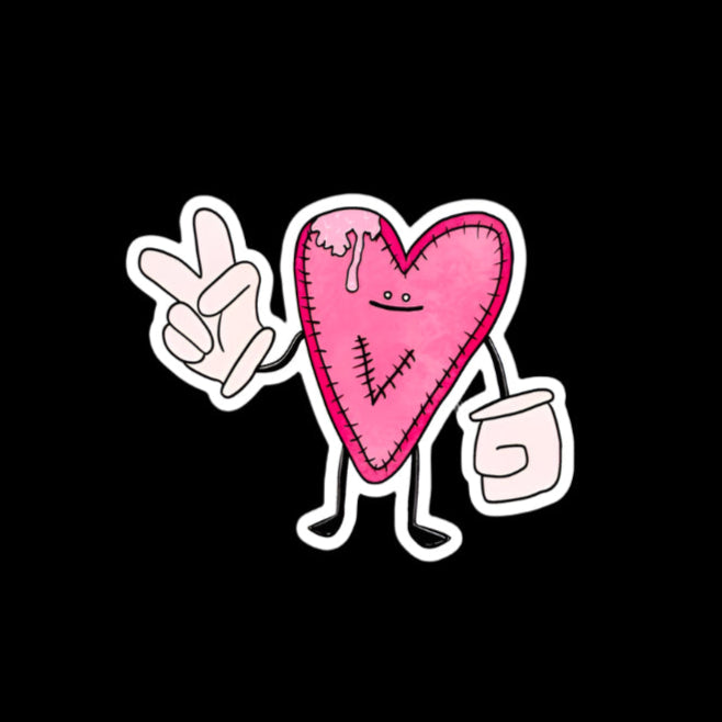 V7 Virtue sticker