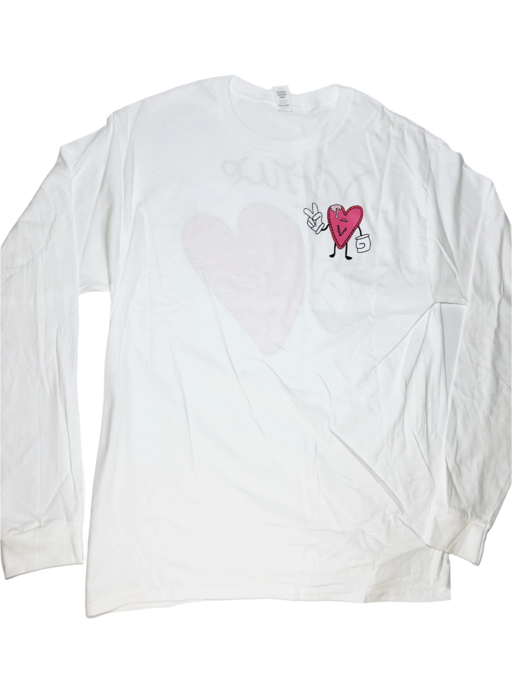 V7 long sleeve unisex graphic T shirt