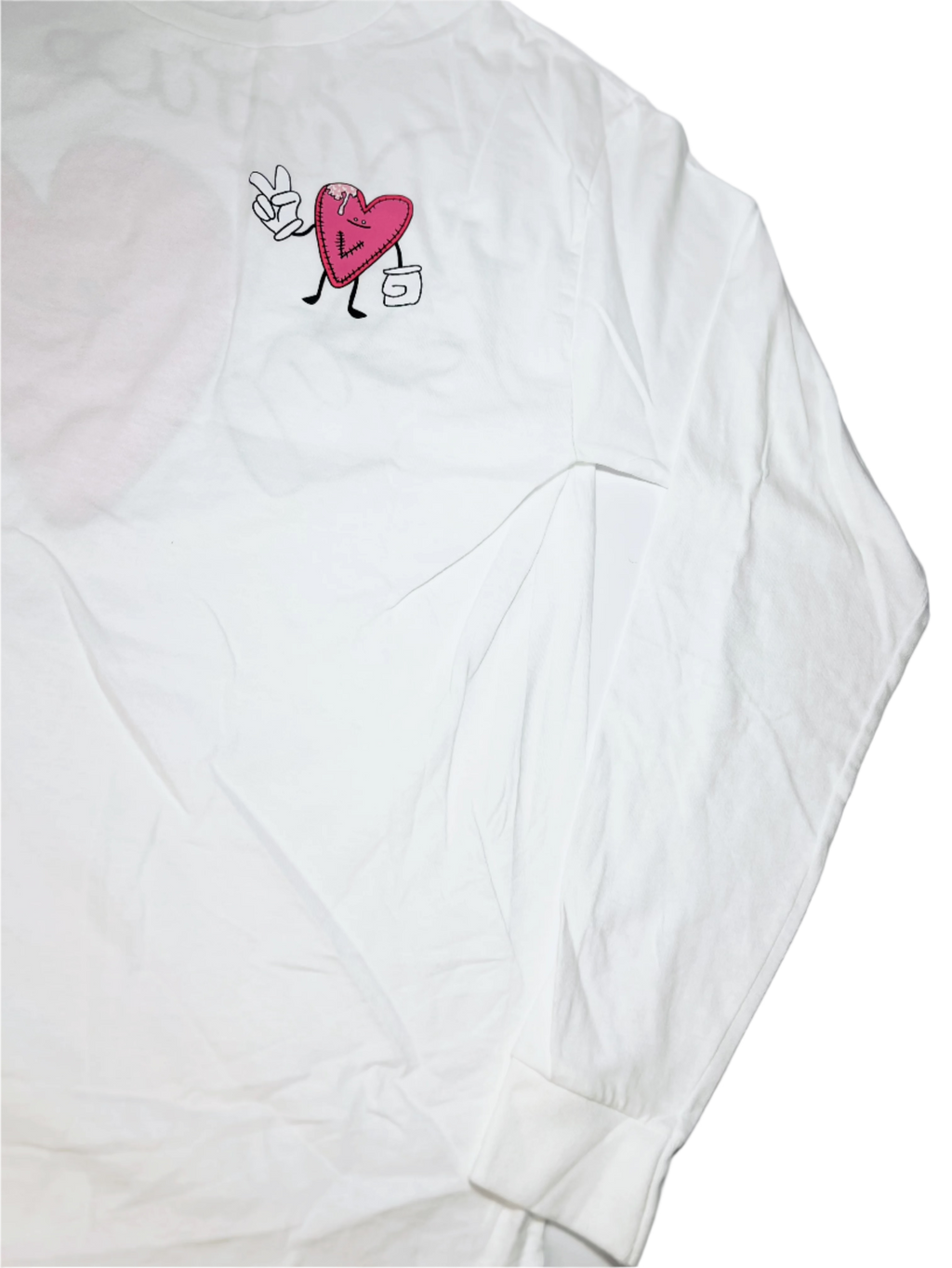 V7 long sleeve unisex graphic T shirt